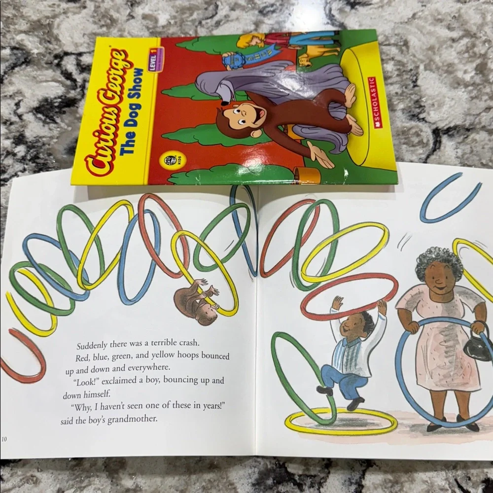 Set of 2 Curious George Books